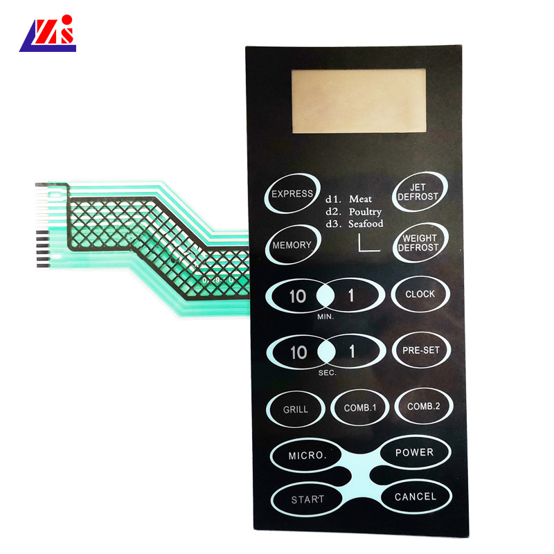 3M467 Rear Adhesive Dome Embossed Tactile Membrane Switch